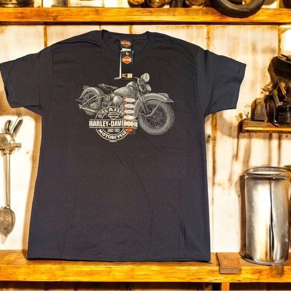 Harley-Davidson Other - Authentic NWT Harley Davidson Men's Large  “Classic MC” Black T-Shirt NY